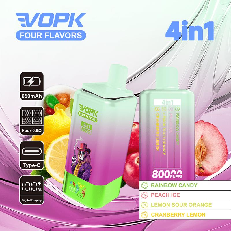 Balanced wholesale vape product mix with different flavor options